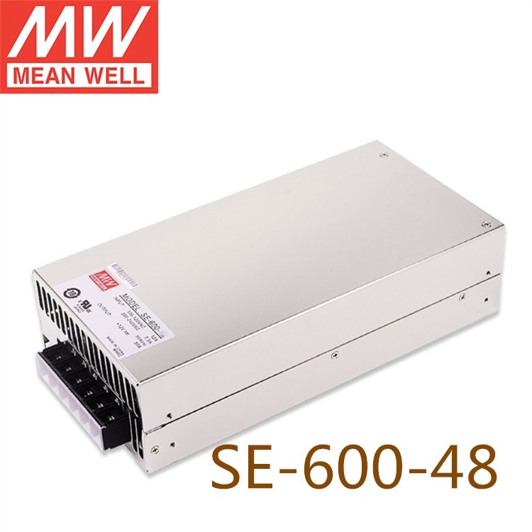 SE-600-48v12.5a單路輸出大功率明緯開(kāi)關(guān)電源48V