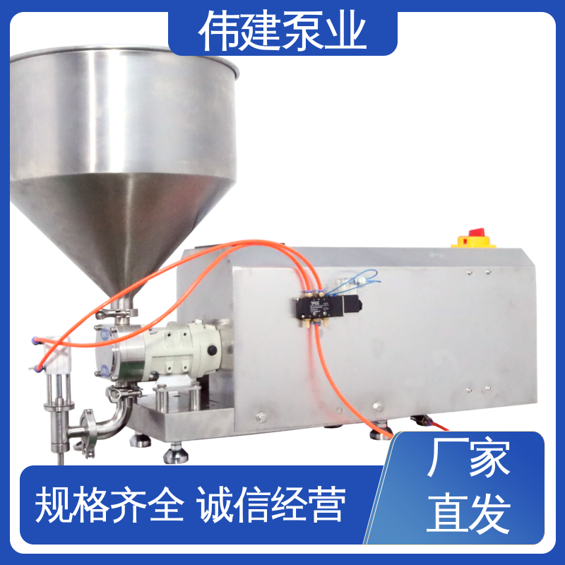 偉建品質(zhì)好蜂蜜灌裝機輕松處理高粘度的膏狀物料操作維護便捷