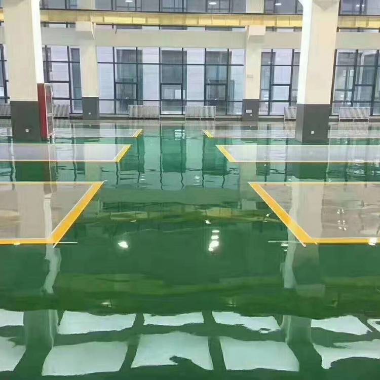 水泥地面起砂拋光廊坊市地坪漆施工工廠自流平制作微水泥墻地一體