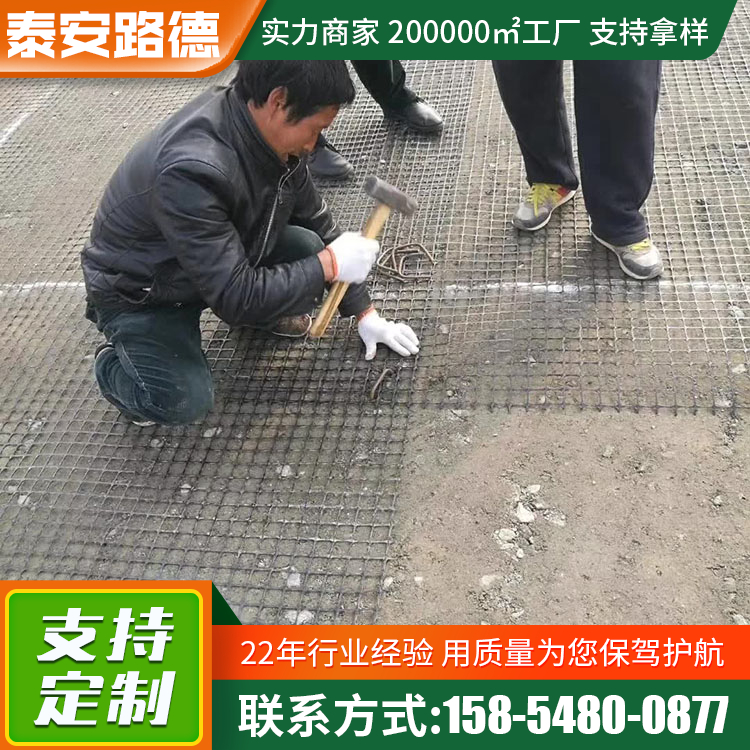 雙向拉伸塑料土工格柵聚丙烯格柵工程道路基加筋雙向塑料格柵