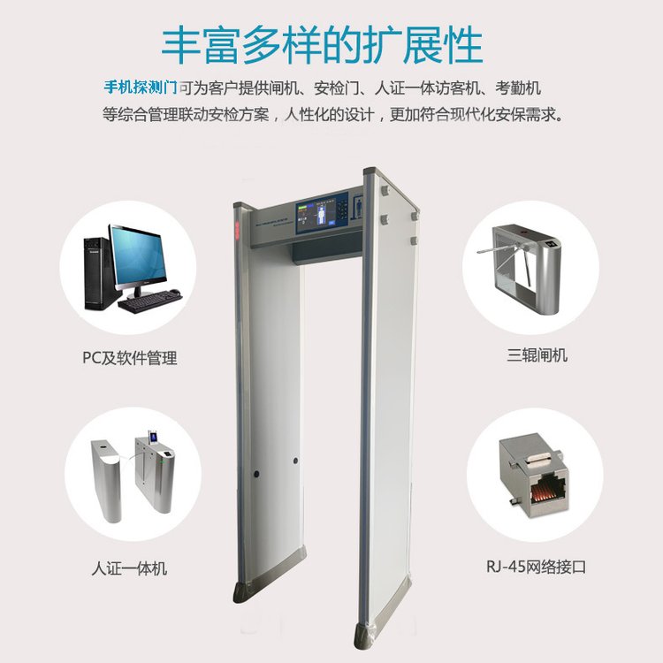 手機探測門智能電話耳機檢測門通過式電子產(chǎn)品探測安檢門