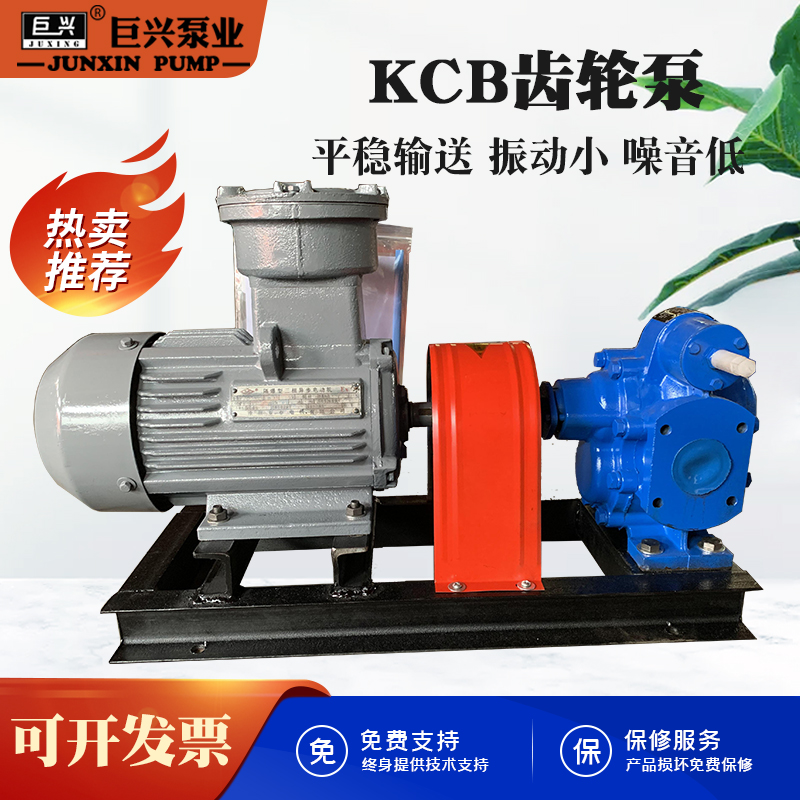 KCB大流量齒輪泵燃油齒輪油泵化工原料增壓泵源頭廠家可定制