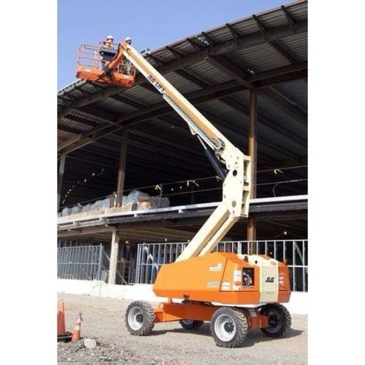 江門高空作業(yè)車出租_電力施工用伸縮臂高空車出租