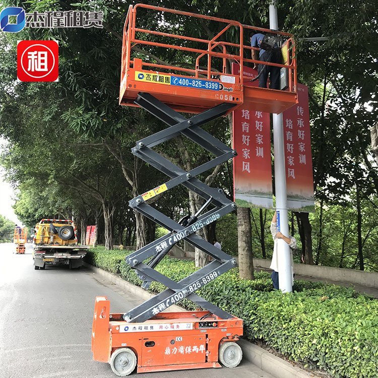 平臺升降車出租番禺南村鎮(zhèn)升降車租賃弱電安裝工程升降車出租