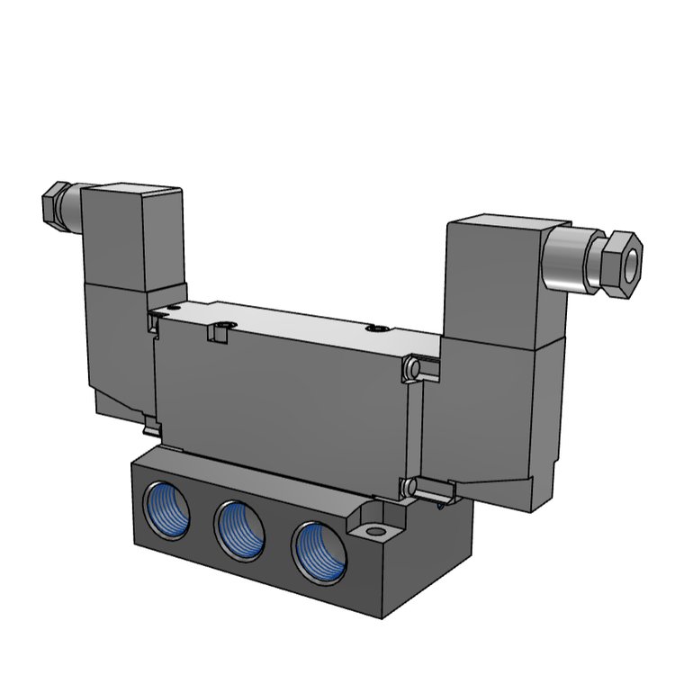 日本SMCVF5244-4D1-04先導(dǎo)式5通電磁閥全新原裝正品