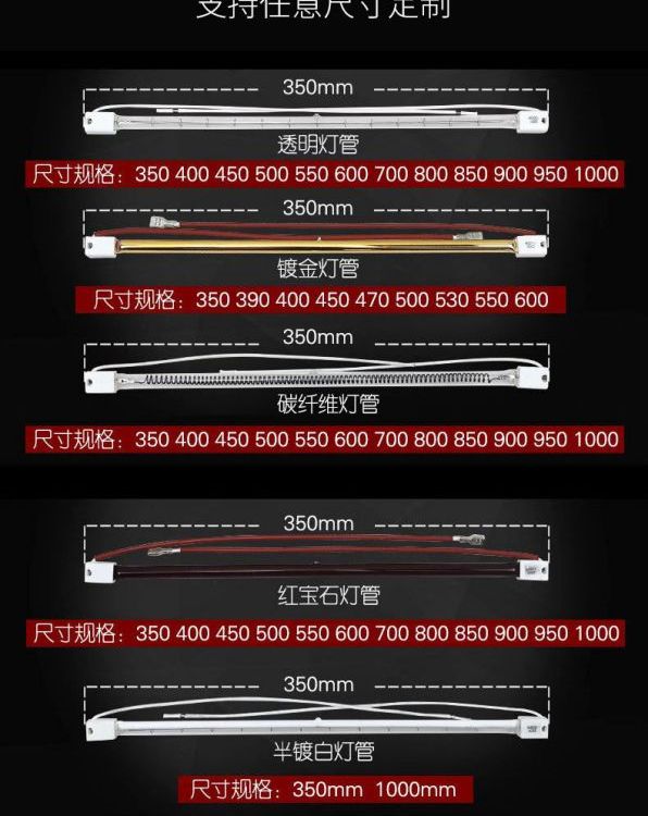 2023年實(shí)體廠家常年供應(yīng)各類夢(mèng)特羅M2023鹵素發(fā)熱管