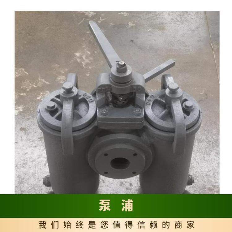 DOUBLEOILSTRAINER雙聯(lián)油濾器5K-40AJISF7208本體鑄鐵濾芯不銹鋼