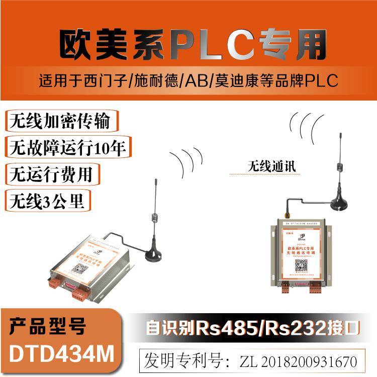 供應(yīng)西門子、施耐德及ABB等歐美系PLC用無線通訊終端