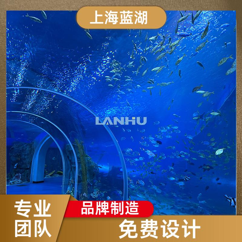 安全性能穩(wěn)定夢幻水族館外形美觀高透光率個性化定制藍湖