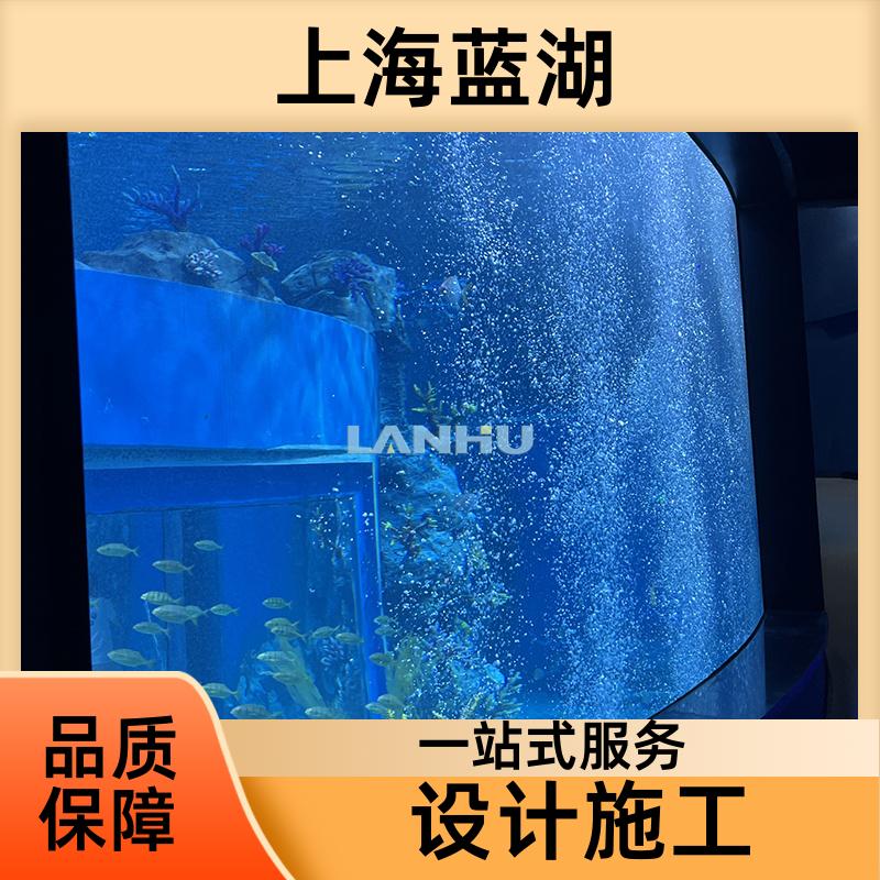 藍(lán)湖各種尺寸亞克力大型魚缸造景透明隧道安裝全國(guó)定制