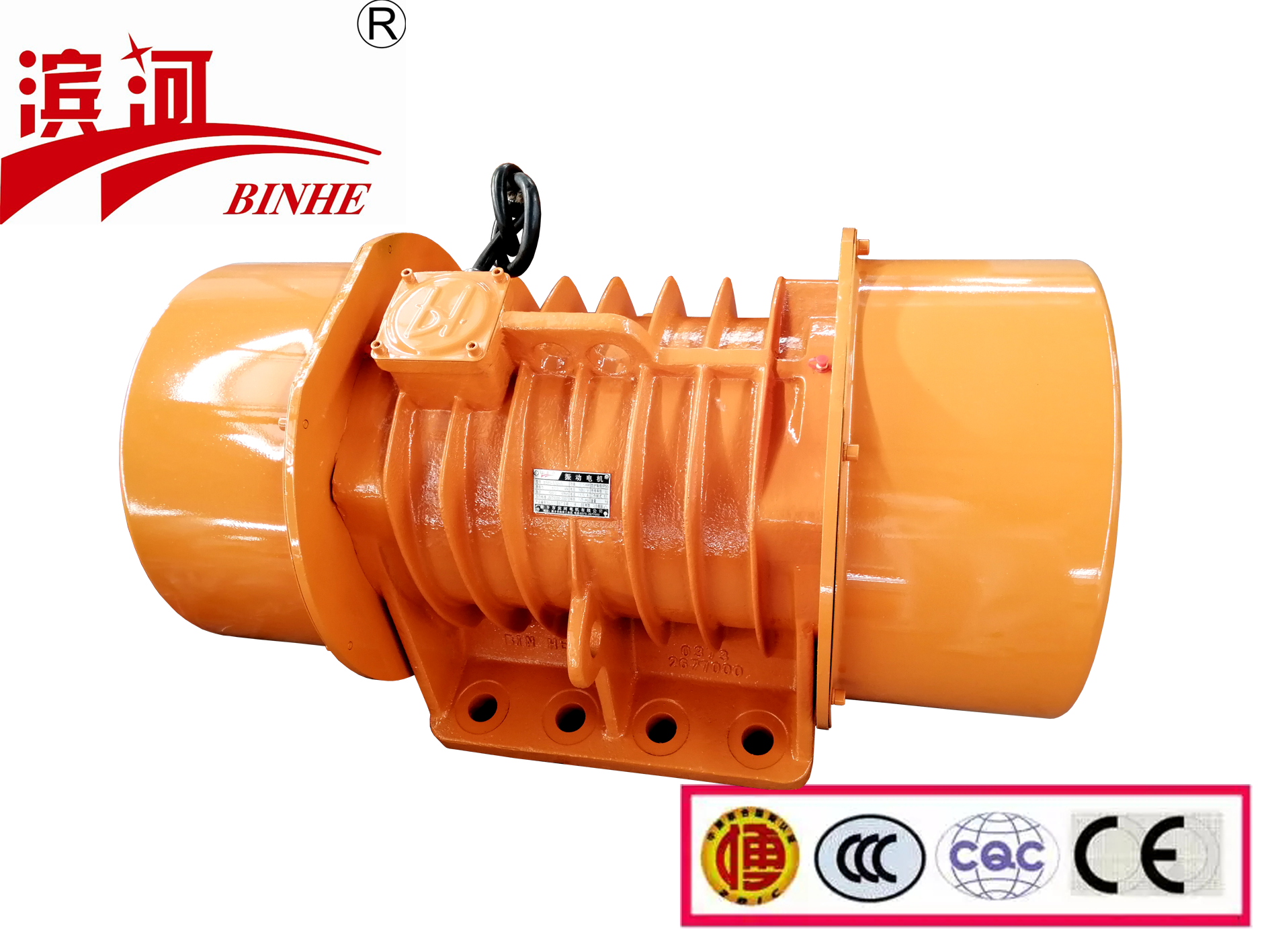 臥式Y(jié)BH-50-6振動(dòng)電機(jī)濱河供應(yīng)3.7kw砂石篩選設(shè)備振動(dòng)源