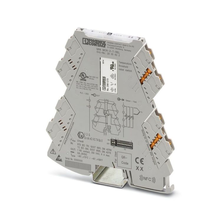 MINIMCR-2-UI-REL閾值開關(guān)2902033繼電器輸出和插拔式連接技術(shù)