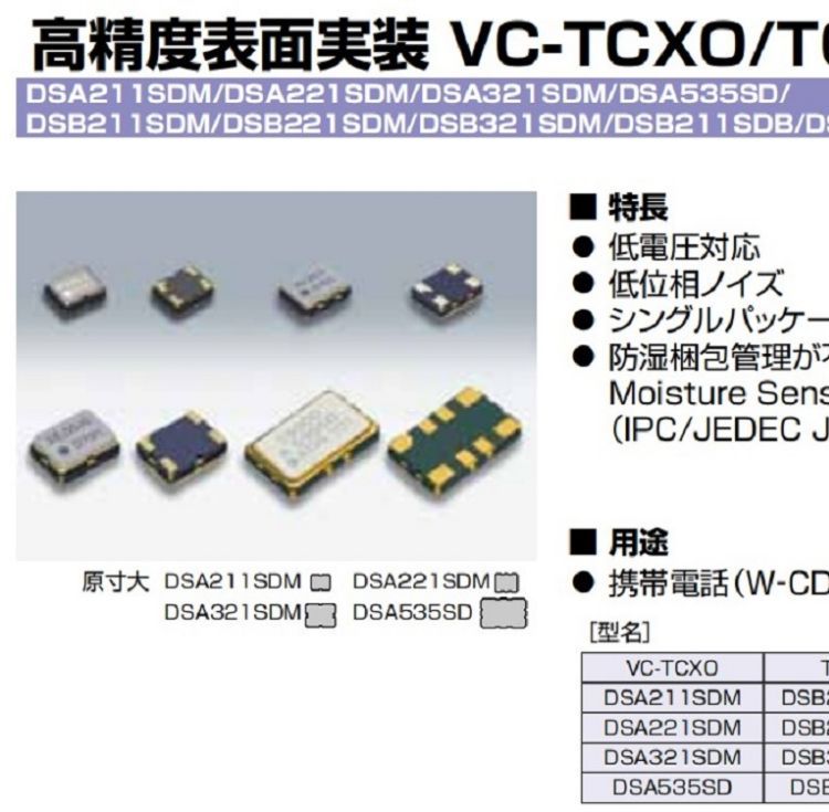 1XTV25000JBADSA321SDMKDS有源晶振VC-TCXO遙控器設(shè)備應(yīng)用