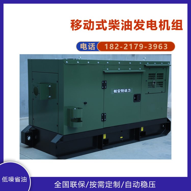 帕安特車載配套動(dòng)力30千瓦汽油發(fā)電機(jī)小體積PAT30KRFG