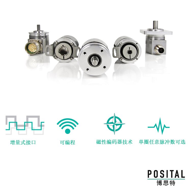 posital增量接口提供高分辨率IXARC增量型旋轉編碼器