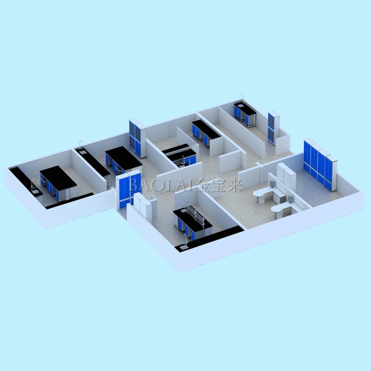 實驗室整套家具廠家化驗室工作臺圖片定制西固醫(yī)學(xué)實驗臺