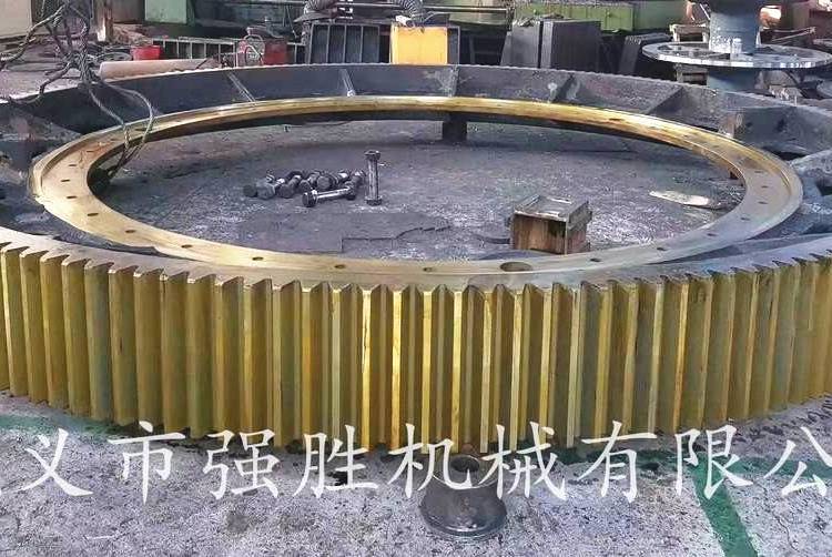 大型鑄鋼齒輪齒圈鑄鋼輪帶鍛打拖輪大鏈輪傳動件加工定做