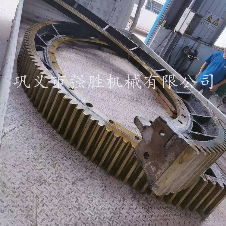 定制直齒輪加工減速機(jī)齒圈球磨機(jī)齒圈過橋強(qiáng)勝機(jī)械