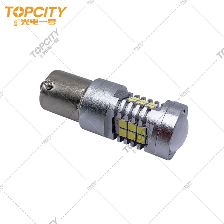 汽車LED車燈轉向剎車燈后霧燈角燈P21W115621SMD2835