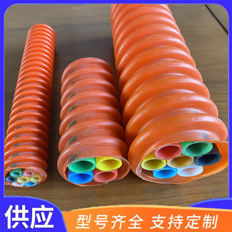 盛通COD管六孔一體多孔光纜保護(hù)穿線(xiàn)管公路建設(shè)用多通道波紋管