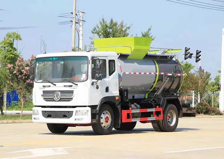 遠(yuǎn)安縣多利卡4噸餐廚垃圾車價格餐廚垃圾車干濕分離溠水車