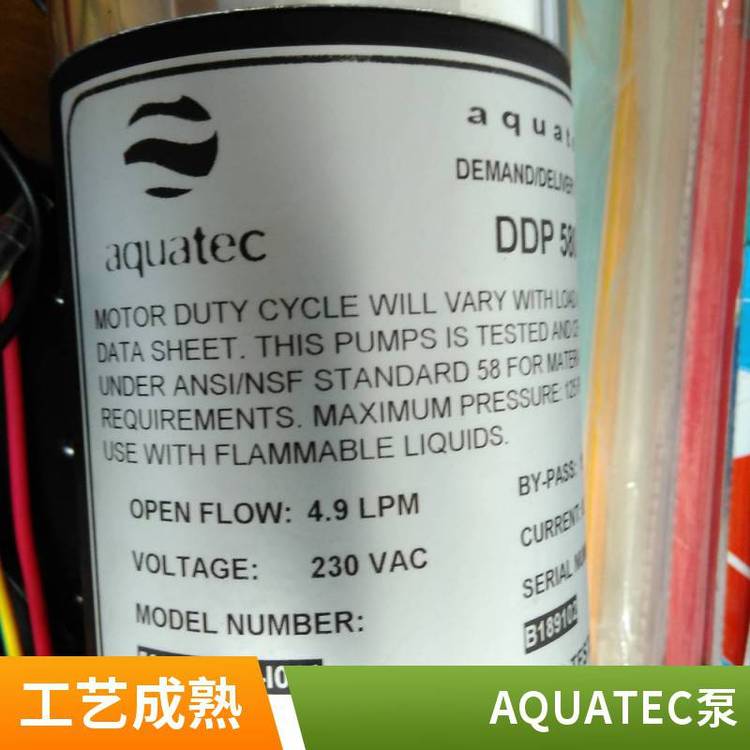 AQUATECDDP5800水泵小型隔膜泵5853-2H02-P704