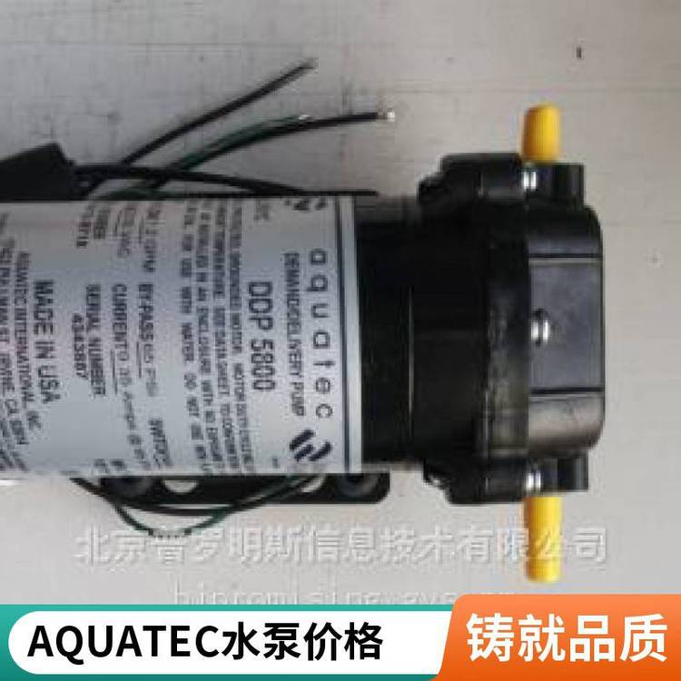 原裝進口AQUATEC水泵DDP5800隔膜泵輸送泵5850-2D12-V204