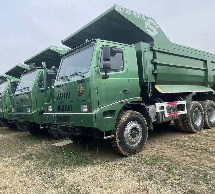 出口車型處理HOWO后八輪后八自卸車翻斗車礦山運輸卡車