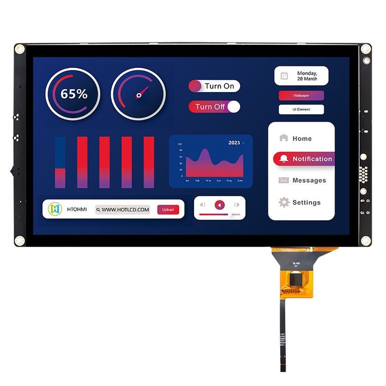 10.1寸TFT定量控制箱流量計濃度計顯示屏HDMI接口10.1英寸電容屏