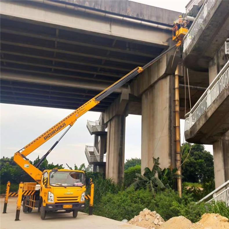 吊籃車出租平臺高度28360旋轉(zhuǎn)高空作業(yè)車專業(yè)維修路燈車監(jiān)控登高