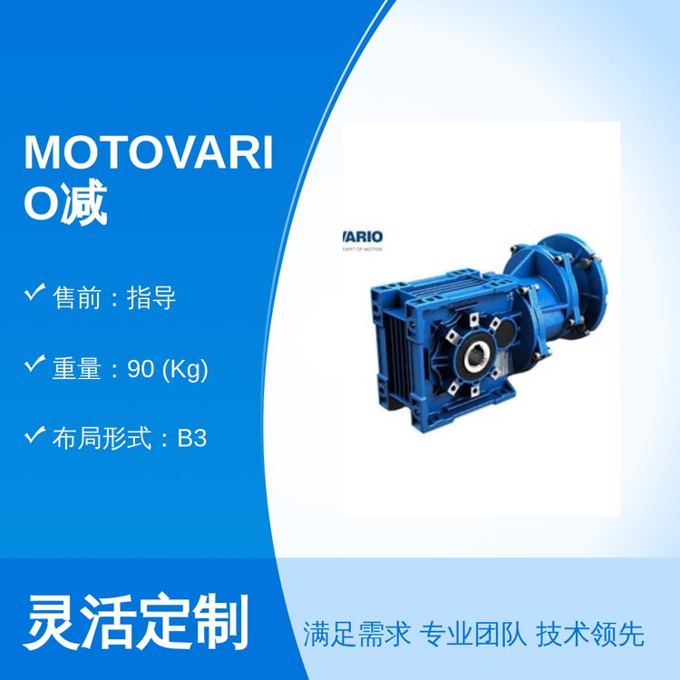 MOTOVARIO減速機(jī)專業(yè)團(tuán)隊硬齒面臥式傳動減速機(jī)80許用扭矩便捷交易售后保障