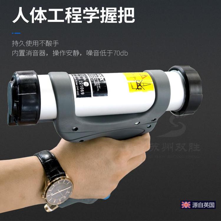 蘇州雙勝英國COXAirflow3氣動(dòng)膠槍310ml400ml600m氣動(dòng)結(jié)構(gòu)膠槍包郵原裝進(jìn)口