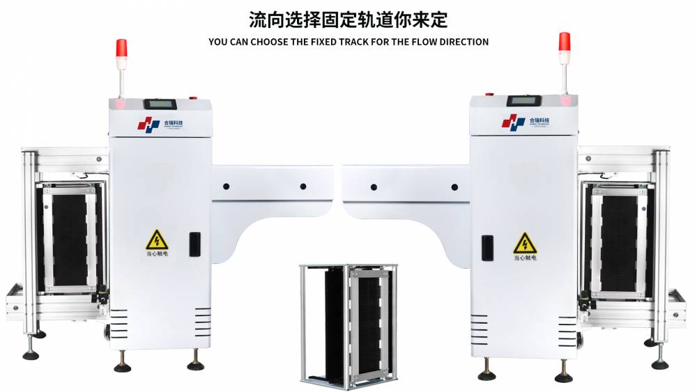 中國合瑞科技pcb全自動上下板機(jī)smt收送料機(jī)定制平行移載機(jī)接駁臺