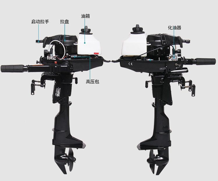 百勝船用推進(jìn)器價\/格、小型汽油船外機(jī)，百勝船尾機(jī)價\/格