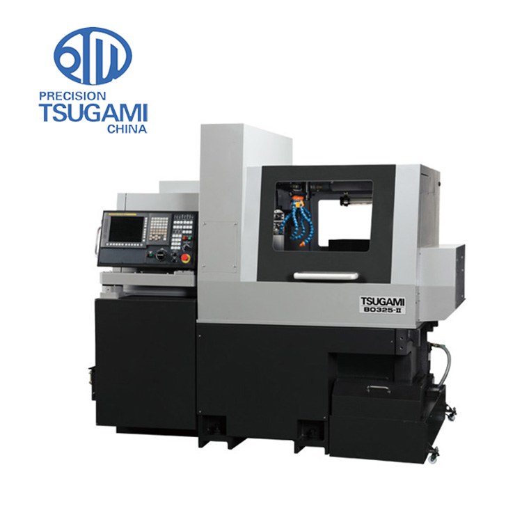日本津上B0325-III走心機(jī)大直徑零件走刀走心互換車銑復(fù)合加工