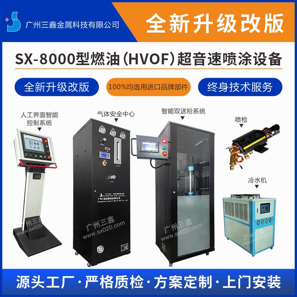 SX-8000燃油型超音火焰速噴涂設(shè)備新型HVOF系統(tǒng)碳化鎢噴涂機