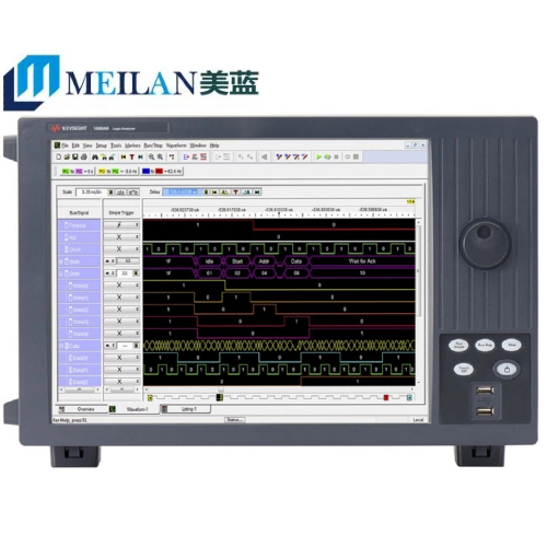 Keysight\/是德16864A便攜式邏輯分析136通道