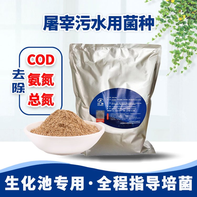 甘度復(fù)合菌種廢水處理物菌劑生化池用掛膜降解cod抗沖擊性強