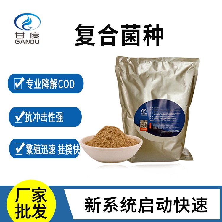 甘度復合菌種組合式填料掛膜用微生物菌劑規(guī)格齊全