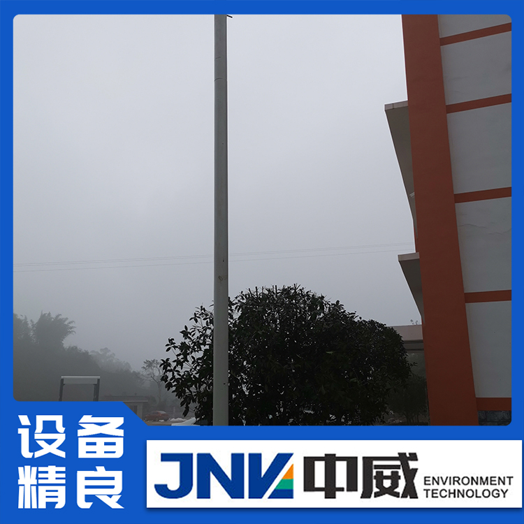 大型噴霧樁工地降溫立桿噴霧霧樁耗水量小致電咨詢