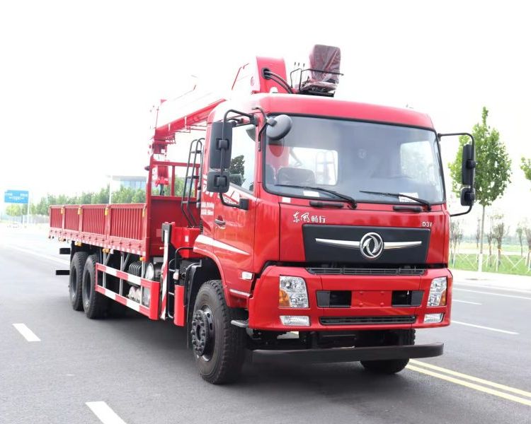 明健神力-東風(fēng)暢行DV3國六隨車起重運(yùn)輸車全國上牌無憂送貨上面