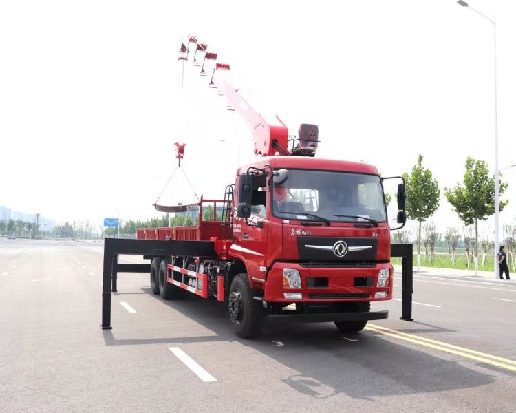 12噸【明健神力】東風(fēng)暢行DV3國(guó)六隨車起重運(yùn)輸車支持分期