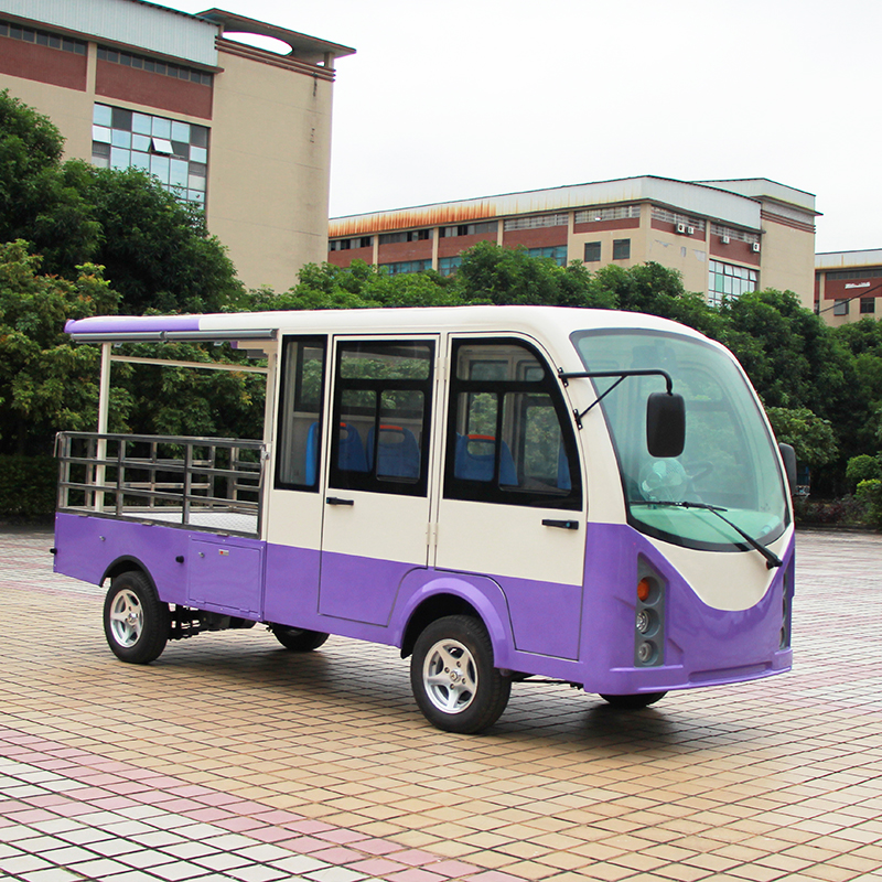 朗晴電動(dòng)載貨車空調(diào)LQF052電瓶貨車平板車帶門(mén)封閉式