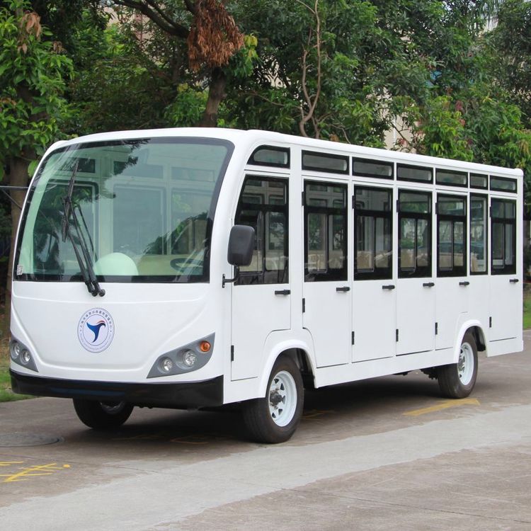 朗晴廠家23座電動觀光車帶門空調(diào)觀光車LQY230