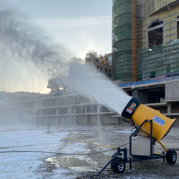 移動(dòng)式造雪機(jī)0度可出雪雪量大覆蓋范圍廣雪場(chǎng)制雪機(jī)