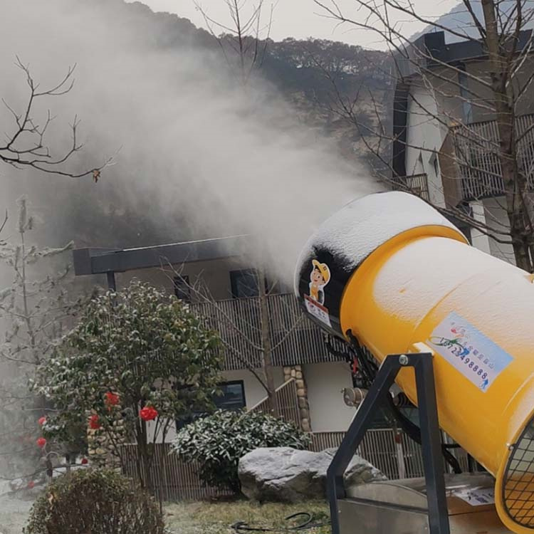 低溫出雪造雪機(jī)戲雪樂園設(shè)計(jì)可調(diào)節(jié)口徑自動(dòng)降雪機(jī)W-4