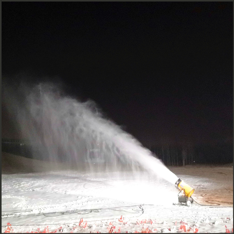 全自動進口造雪機金耀SJZ727B自動擺頭制雪機大型飄雪機出售