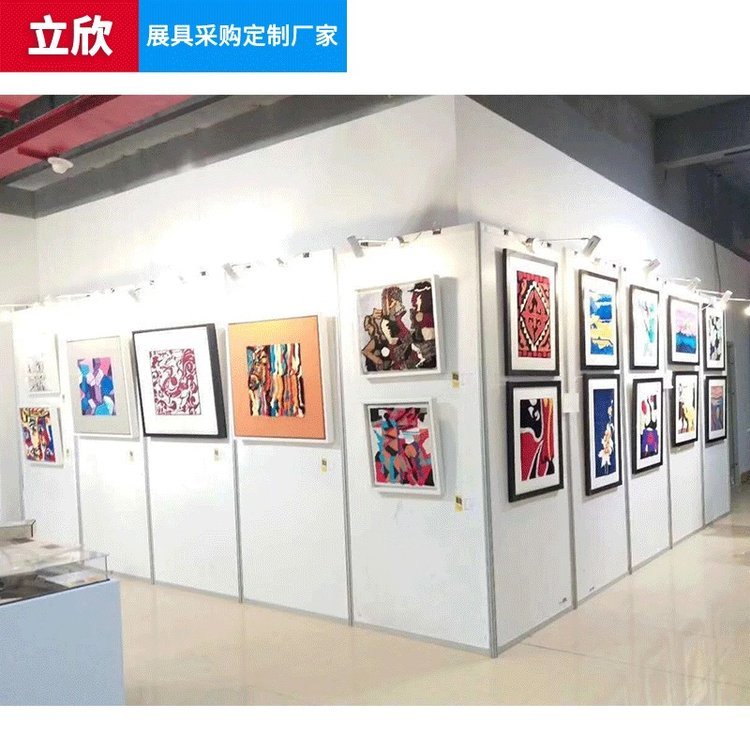 鋁合金折疊展板定制銷售活動宣傳折疊展板價(jià)格八棱柱展架搭建