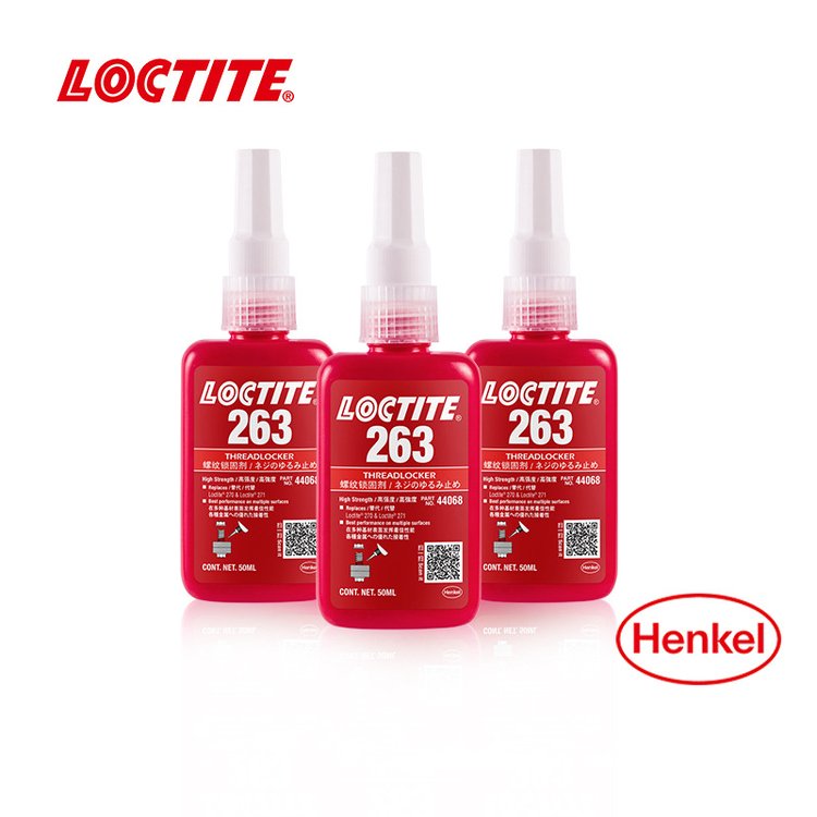 德國(guó)漢高樂(lè)泰LOCTITE263高強(qiáng)度耐油型螺紋鎖固膠