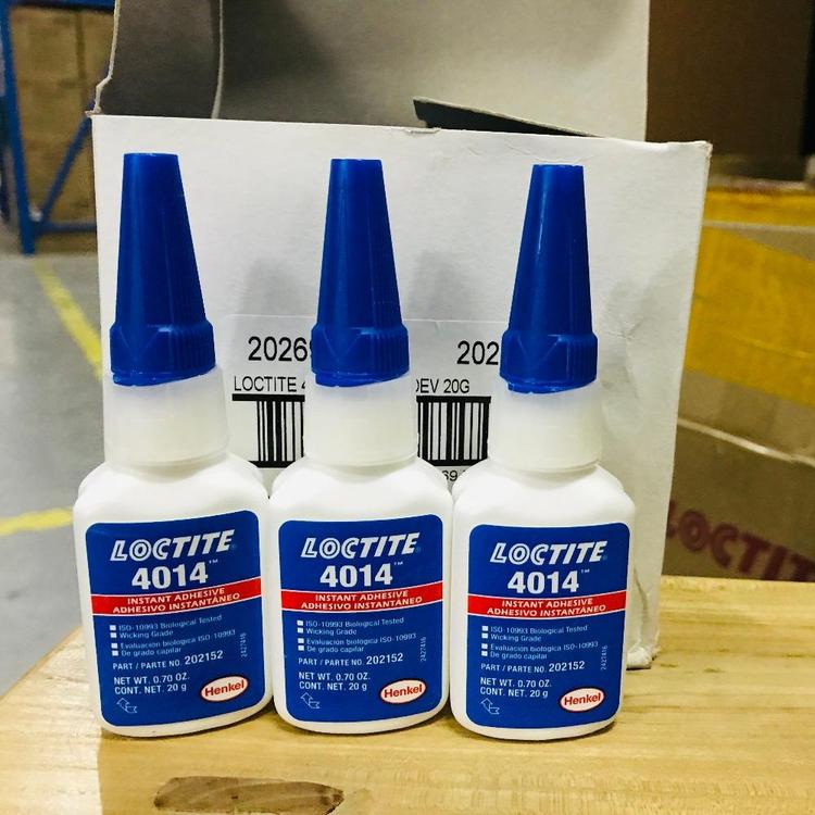 漢高樂(lè)泰醫(yī)療級(jí)瞬間膠體溫計(jì)loctite4014瞬干膠激光儀快干膠粘劑